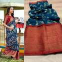 Stylish Cotton Silk Saree thumb 2