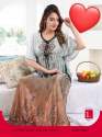 Fantastic Designs Digital Satin Print Nighty  thumb 2