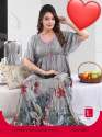 Fantastic Designs Digital Satin Print Nighty  thumb 3