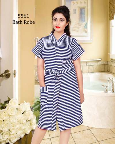 Pure Cotton Bath Robe 