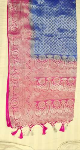 Designer Semi Soft Silk Saree by mehul silk kendra