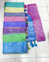 Designer Semi Soft Silk Saree thumb 5