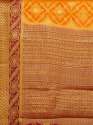 Elegant Orange Art Silk Saree thumb 4