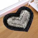 Designer Heart Shape Floor Mat thumb 2