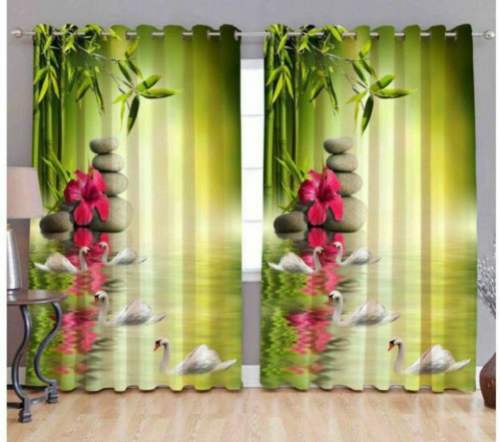 Natural Design 3D Printed Window Curtain by moriya enterprise