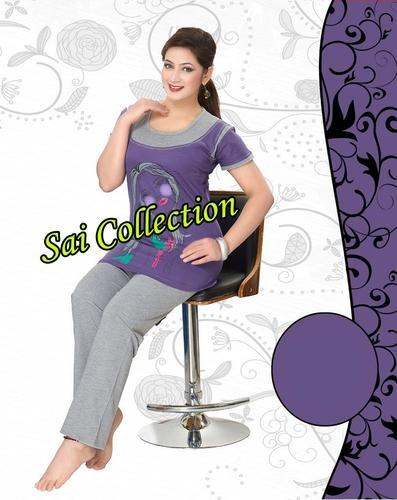 Get Fancy Night Suit For Women by Sai Collection