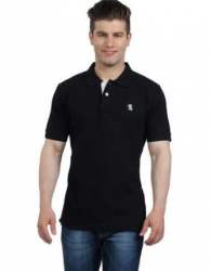 Corporate Wear Black Polo T shirt