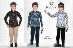 Fancy Printed Kids Boy Shirt 