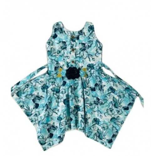 Cotton Casual Printed Frock