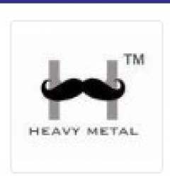 Heavy Metal logo icon