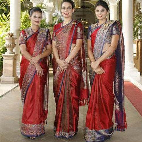 Teacher Uniform Saree by Firmitas Clothing