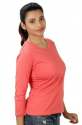 Ladies Daily Wear V-Neck T shirts thumb 2