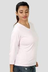 Women Formal V-Neck T shirts
