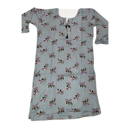 Ladies Printed Rayon Kurti