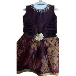 Party Wear Sleeveless Frock