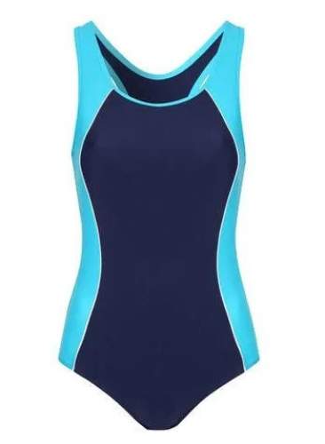 Sky Blue Swimwear Tights by Mittal Sports Company