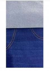Silky Satin Weave Denim Lycra Fabric