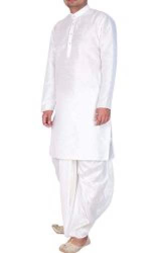 Mens Dupion Silk Kurta Pajama  by J L Fashion