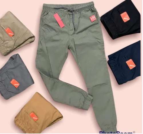 Mens cotton party wear joggers by Naushad Garments