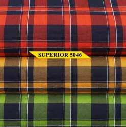Cotton Check Designer Shirting Fabric 