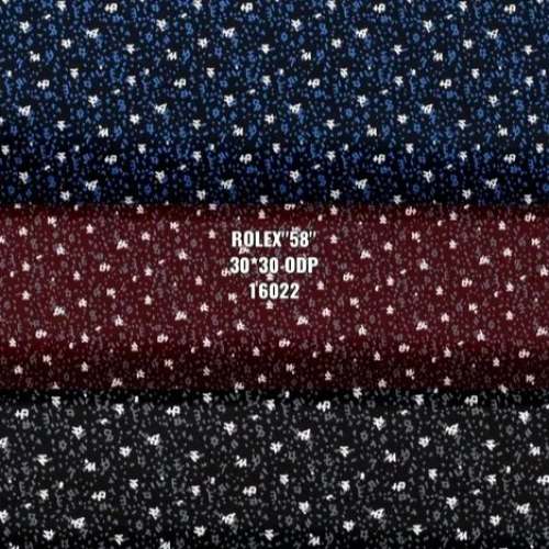 Men Printed Cotton Poplin Shirting Fabric