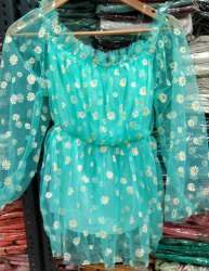 Fancy Net Printed Top