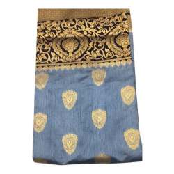 Designer Embroidered Silk Saree