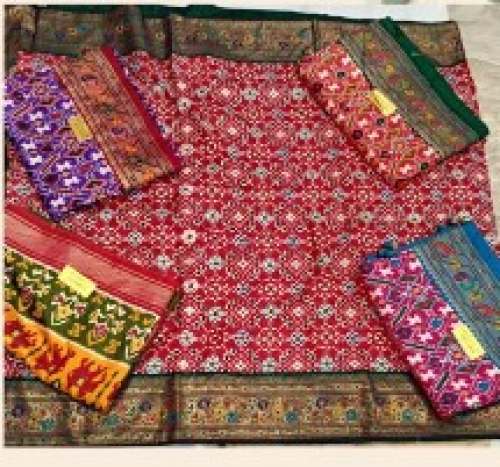 Fancy Collection Lichi Silk Saree At Wholesale Rate by Pawan Kumar Mohata and Bros