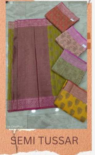 New Collection Semi Tussar Saree For Women by Pawan Kumar Mohata and Bros