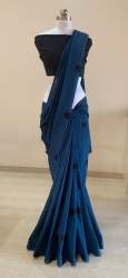 Fancy Vichitra Silk Saree