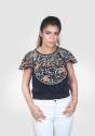 Designer Cotton Embroidered Tops 
