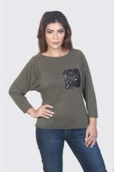 Designer Embroidered Full Sleeve Top