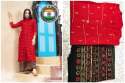 Fancy Kurti Palazzo Set With Foil Print Work thumb 1