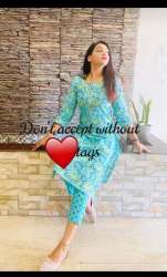 Designer Printed Kurtis Pant Set