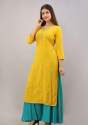 Fancy Rayon Work Kurtis