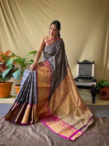 Kanchipuram Silk Saree by Royal Rajgharana Sarees