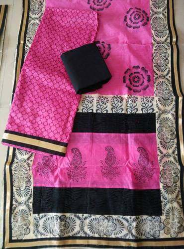 Chanderi Cotton Suit by Prachal Boutique