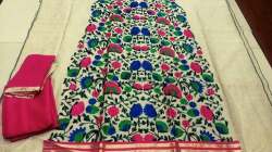 Designer Jute Chanderi Salwar Suit