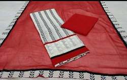 Designer Printed Cotton Suit