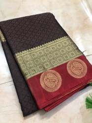 Fancy Party Wear Ballatan Silk Saree