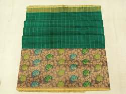 Fancy Handloom Pure Tussare Silk Saree