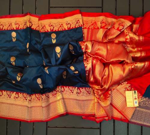 New Arrival Banarasi Katan Silk Saree