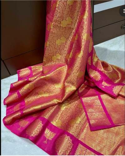 New Arrival Fancy Banarasi Kora Silk Saree