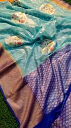 New Collection Banarasi Organza Saree
