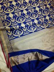Pure Handloom Banarasi Katan Silk Saree