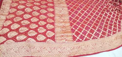 Pure Handloom Banarasi Saree by Banaras Heritage Weaves