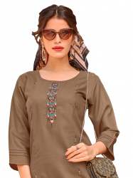 Fancy Work Party Wear Kurtis