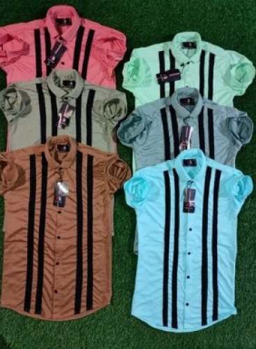 Beautiful Half Sleeve Lycra Shirt 
