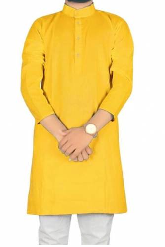 MEN PLAIN KURTA 