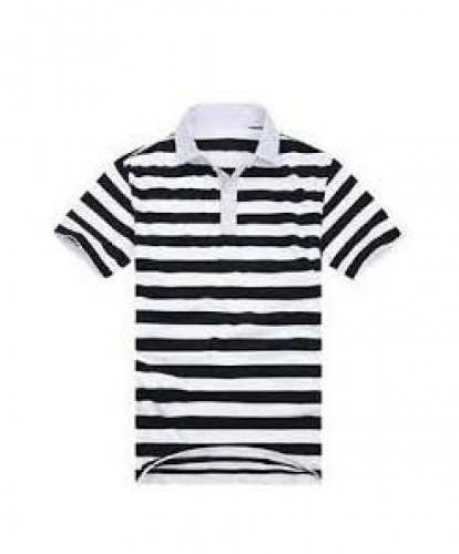 Mens Striped Polo T shirt by Sri Krishna Textiles